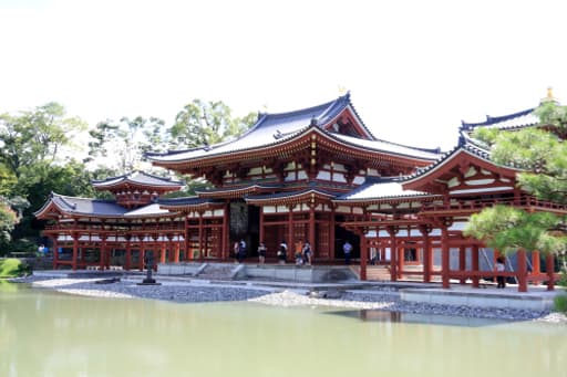 京都　平等院の鳳凰堂