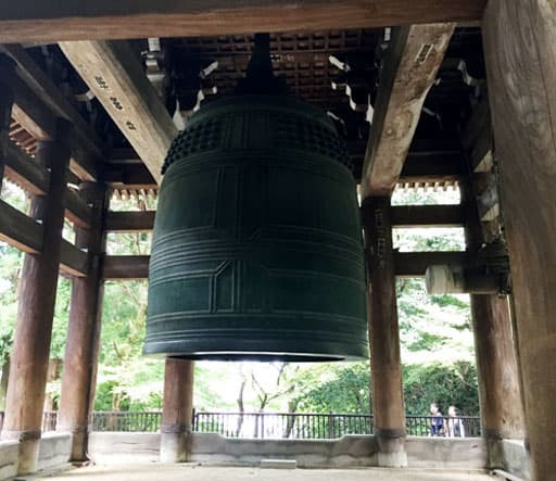 京都　知恩院の大鐘楼