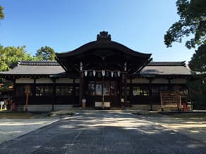 京都　新日吉神宮（いまひえじんぐう）の本殿