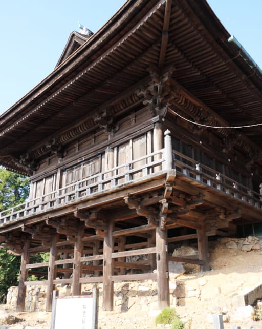 京都　醍醐寺、上醍醐の如意輪堂