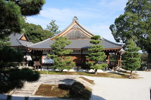 京都　大覚寺の五大堂