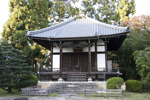 京都　大覚寺境内にある聖天堂