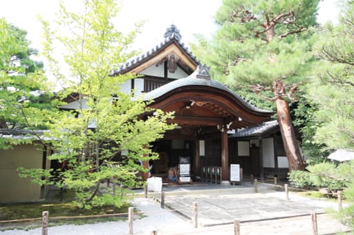 京都　大徳寺塔頭・大仙院の玄関
