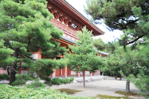 京都　大徳寺の山門（金毛閣）