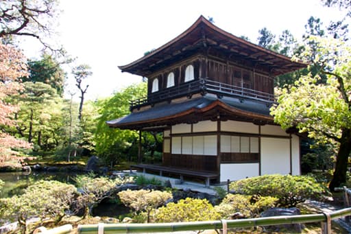 京都　銀閣寺の観音殿