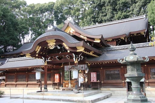 京都　今宮神社の本殿
