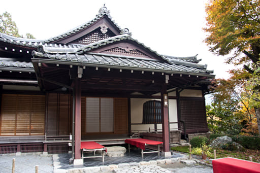 京都　寂光院の書院