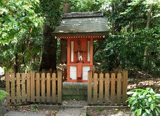 京都　木島神社の末社末社　祭神不明