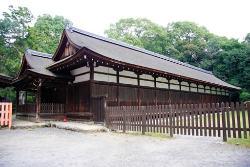 京都　上賀茂神社の北神餞所