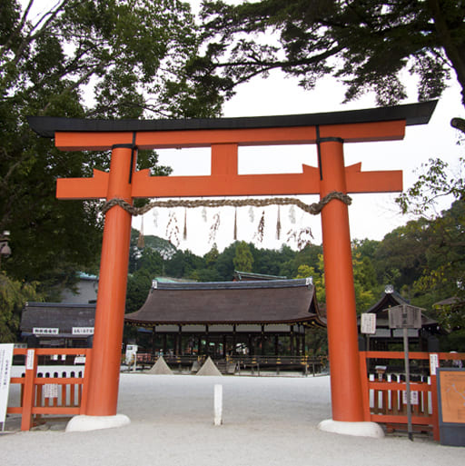 京都　上賀茂神社のニの鳥居