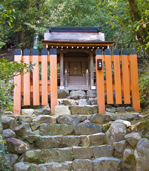 上賀茂神社の摂社、須波神社