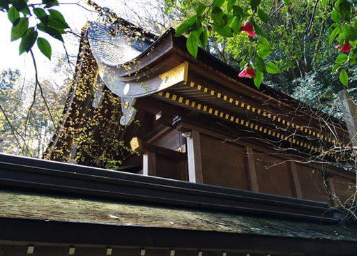 京都　貴船神社の本殿