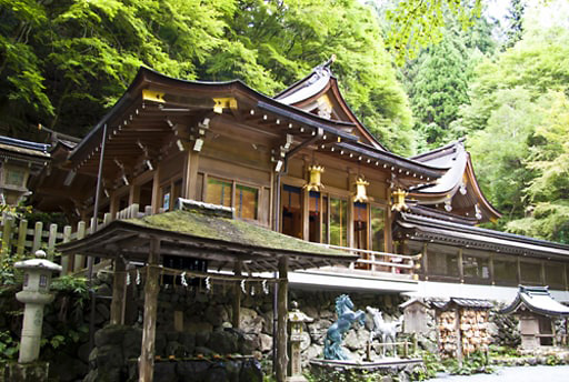 京都　貴船神社の本宮