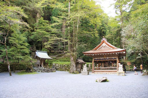 京都　貴船神社の奥宮境内