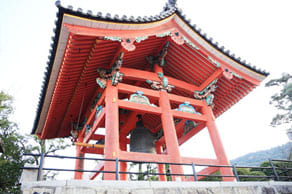 京都　清水寺の鐘楼