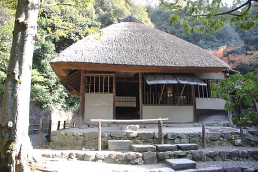 京都　高台寺境内にある茶室・傘亭
