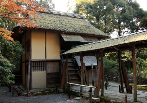 京都　高台寺境内にある茶室・時雨亭