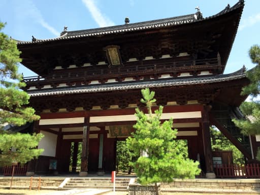京都　萬福寺の山門