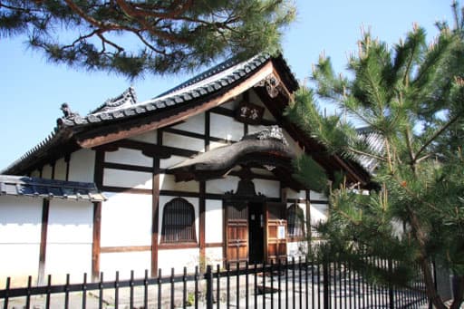 京都　妙心寺の浴室「明智風呂」の建物
