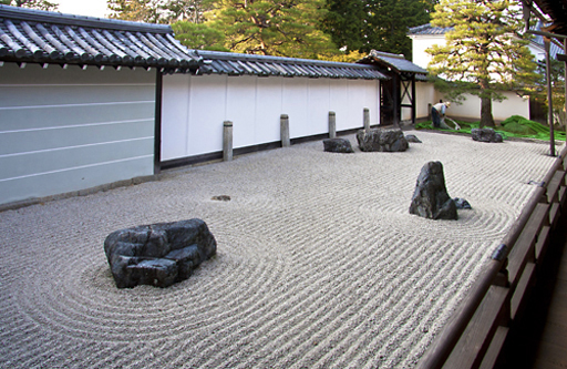 京都　南禅寺の如心庭