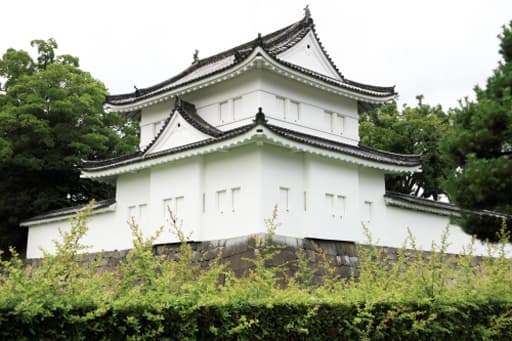 京都　二条城の東南隅櫓