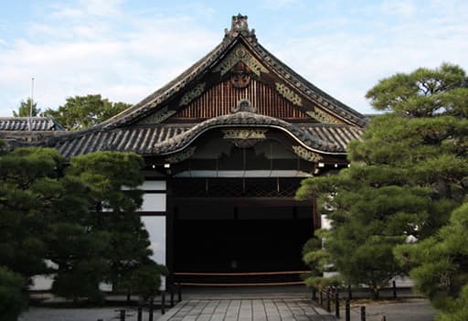 京都　西本願寺の大玄関