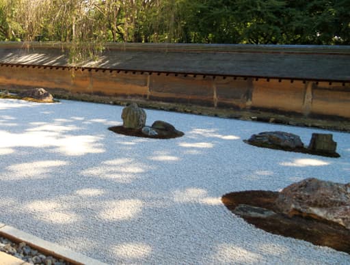 京都　龍安寺の石庭