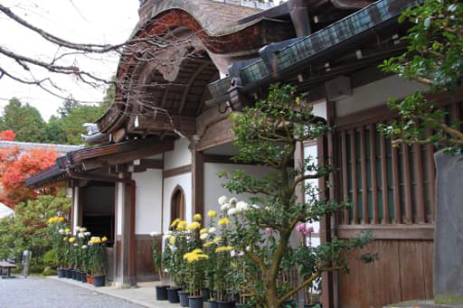 京都大原にある三千院の客殿
