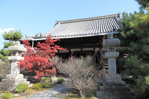 京都　清凉寺の阿弥陀堂