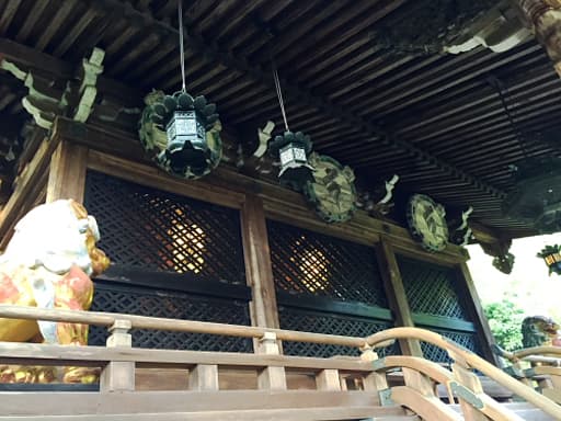 京都　赤山禅院の本殿