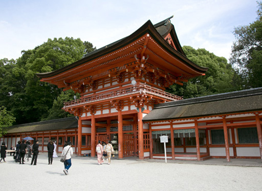 下鴨神社の楼門
