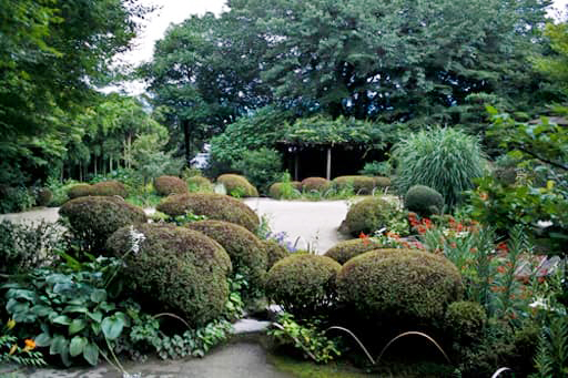 京都　詩仙堂の庭園