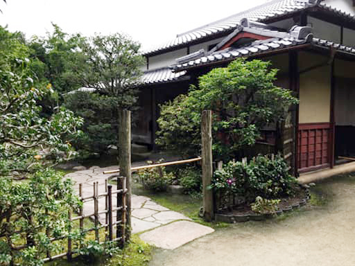 京都　詩仙堂境内の坐禅堂
