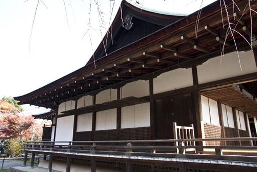 京都嵯峨野　天龍寺の書院