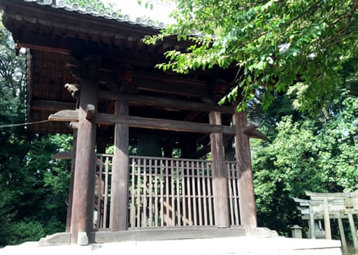 京都　東福寺の鐘楼