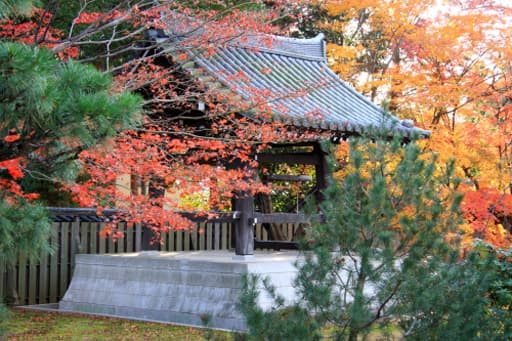 京都　随心院の鐘楼